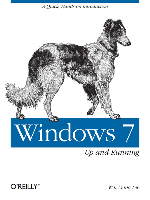Title details for Windows 7 by Wei-Meng Lee - Available